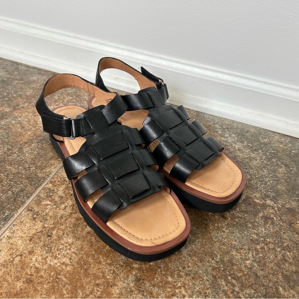 NEW! Madewell Fisherman Flatform Sandal | Size 9